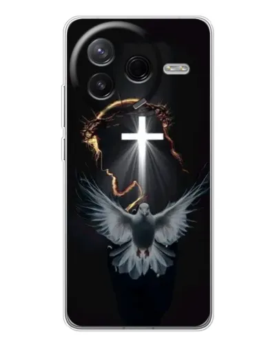 Чехол для Xiaomi Civi 4Pro с картинкой «Голубь и Свет» Чехол для Xiaomi Civi 4Pro с картинкой «Голубь и Свет»