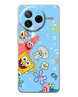 Чохол для Xiaomi Civi 4Pro з картинкою «Веселі бульбашки»