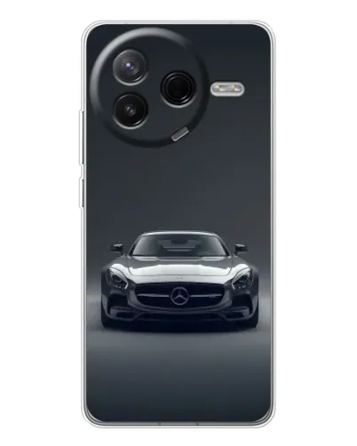 Чехол для Xiaomi Civi 4Pro с картинкой «Mercedes на черном»