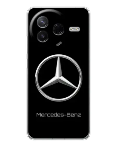 Чехол для Xiaomi Civi 4Pro с картинкой «Mercedes Silver Logo»