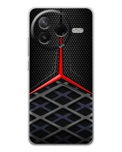 Чехол для Xiaomi Civi 4Pro с картинкой «Mercedes Carbon Grid»