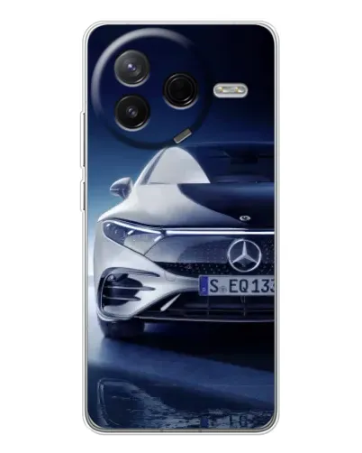 Чехол для Xiaomi Civi 4Pro с картинкой «Mercedes EQ — будущее»