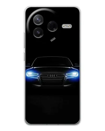 Чехол для Xiaomi Civi 4Pro с картинкой «Audi в неоне»