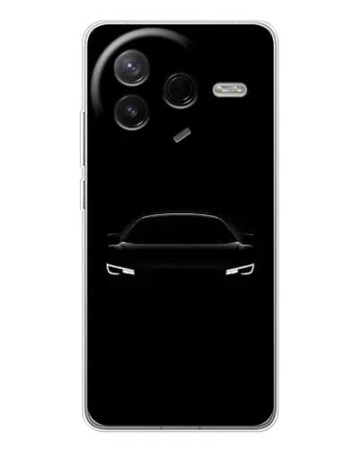 Чехол для Xiaomi Civi 4Pro с картинкой «Взгляд Audi в темноте»