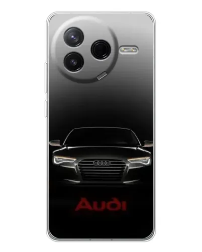 Чехол для Xiaomi Civi 4Pro с картинкой «Audi — градиентный контур»