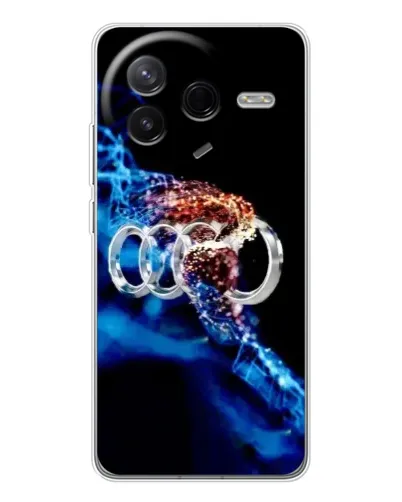 Чехол для Xiaomi Civi 4Pro с картинкой «Энергия лого Audi»