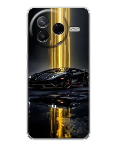 Чохол для Xiaomi Civi 4Pro з картинкою «Нічний Lamborghini драйв»
