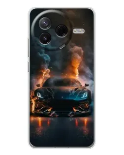 Чохол для Xiaomi Civi 4Pro з картинкою «Lamborghini димна естетика»