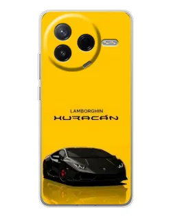 Чохол для Xiaomi Civi 4Pro з картинкою «Lamborghini Huracan чорний»