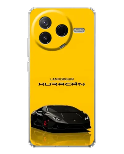 Чохол для Xiaomi Civi 4Pro з картинкою «Lamborghini Huracan чорний»