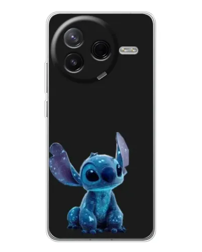 Чехол для Xiaomi Civi 4Pro с картинкой «Стич на черном»