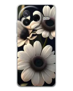 Чохол для Xiaomi Civi 4Pro з картинкою «Білі маргаритки макро» Чохол для Xiaomi Civi 4Pro з картинкою «Білі маргаритки макро»