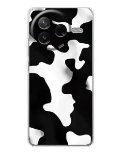 Чохол для Xiaomi Civi 4Pro з картинкою «Чорно-біла пляма»