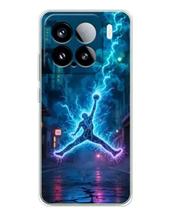 Чохол для Xiaomi Civi 5Pro з картинкою «Jordan Gold Jumpman»