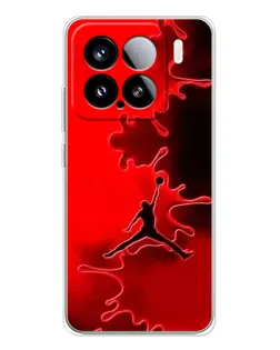 Чохол для Xiaomi Civi 5Pro з картинкою «Jordan Red Smoke»