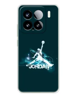 Чохол для Xiaomi Civi 5Pro з картинкою «Jordan Blue Fire»