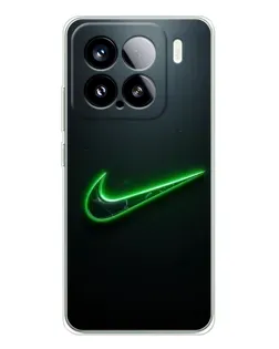 Чохол для Xiaomi Civi 5Pro з картинкою «Неоновий контур Nike»