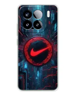 Чехол для Xiaomi Civi 5Pro с картинкой «Техногенный стиль Nike»