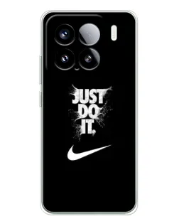 Чехол для Xiaomi Civi 5Pro с картинкой «Текстовый принт Nike»