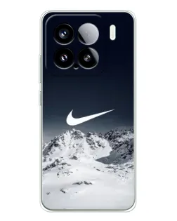 Чехол для Xiaomi Civi 5Pro с картинкой «Nike — зимние горы»
