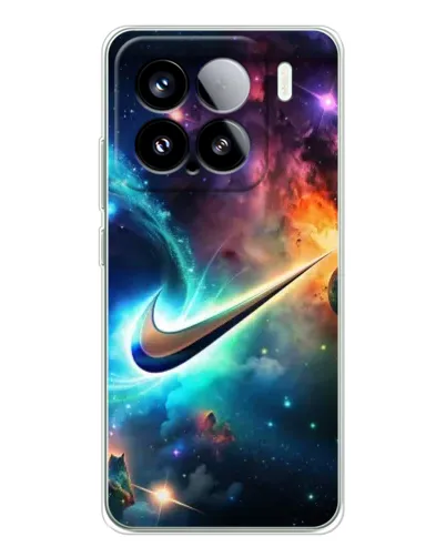 Чехол для Xiaomi Civi 5Pro с картинкой «Космический Nike Swoosh» Чехол для Xiaomi Civi 5Pro с картинкой «Космический Nike Swoosh»