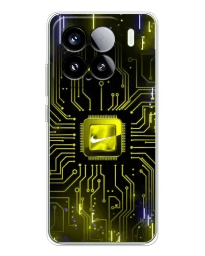 Чехол для Xiaomi Civi 5Pro с картинкой «Nike — золотая искра» Чехол для Xiaomi Civi 5Pro с картинкой «Nike — золотая искра»