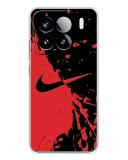 Чохол для Xiaomi Civi 5Pro з картинкою «Червоні бризки Nike» Чохол для Xiaomi Civi 5Pro з картинкою «Червоні бризки Nike»