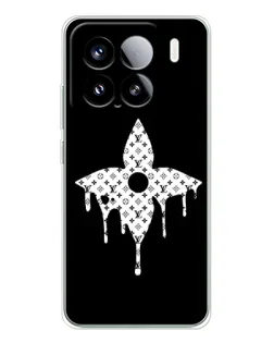Чохол для Xiaomi Civi 5Pro з картинкою «Квіткова монограма»