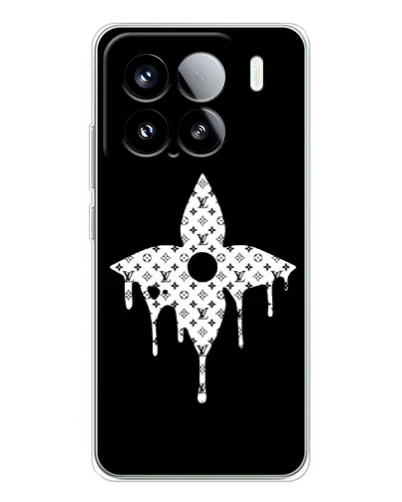 Чохол для Xiaomi Civi 5Pro з картинкою «Квіткова монограма»
