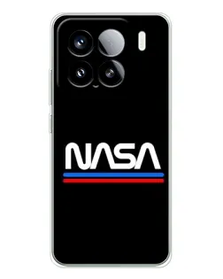 Чохол для Xiaomi Civi 5Pro з картинкою «NASA — класика Red Blue»