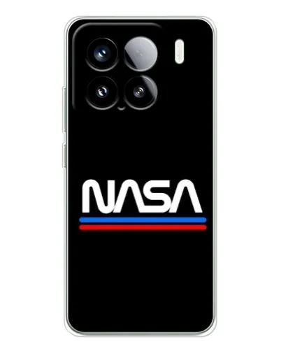 Чехол для Xiaomi Civi 5Pro с картинкой «NASA — классика Red Blue»