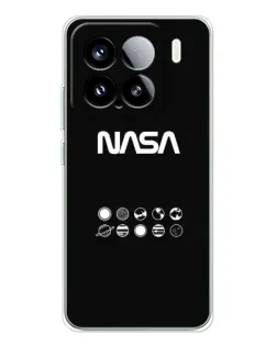 Чехол для Xiaomi Civi 5Pro с картинкой «NASA — технический принт»