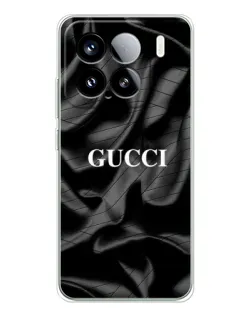 Чохол для Xiaomi Civi 5Pro з картинкою «Gucci — шовкові хвилі»