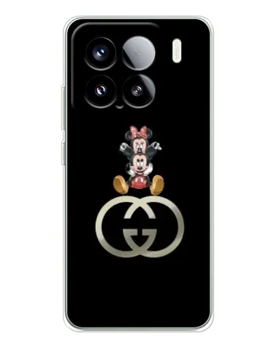 Чехол для Xiaomi Civi 5Pro с картинкой «Минни Маус на лого»