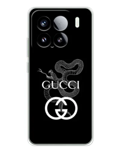 Чехол для Xiaomi Civi 5Pro с картинкой «Gucci — серебряная змея»