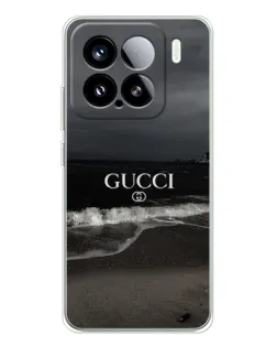 Чехол для Xiaomi Civi 5Pro с картинкой «Gucci — морской прибой»