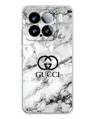 Чехол для Xiaomi Civi 5Pro с картинкой «Gucci — мраморный шик»
