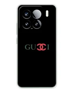 Чехол для Xiaomi Civi 5Pro с картинкой «Gucci — красный градиент»