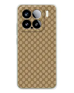Чохол для Xiaomi Civi 5Pro з картинкою «Gucci — класичний беж»