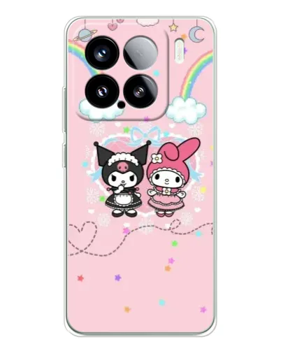 Чехол для Xiaomi Civi 5Pro с картинкой «My Melody и Kuromi» Чехол для Xiaomi Civi 5Pro с картинкой «My Melody и Kuromi»
