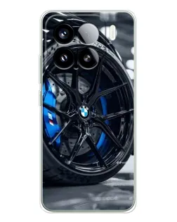 Чохол для Xiaomi Civi 5Pro з картинкою «Колесо BMW зблизька»