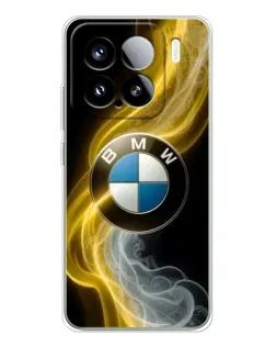 Чохол для Xiaomi Civi 5Pro з картинкою «Золотистий дим BMW»