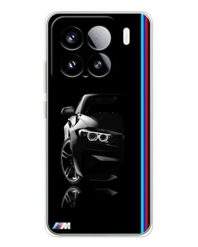 Чохол для Xiaomi Civi 5Pro з картинкою «Силует BMW в темряві»