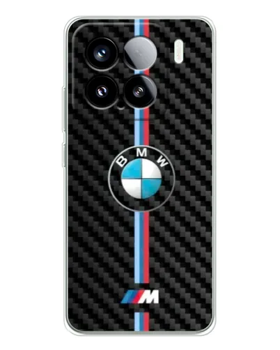 Чохол для Xiaomi Civi 5Pro з картинкою «Емблема BMW та карбон»