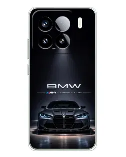 Чохол для Xiaomi Civi 5Pro з картинкою «BMW крізь нічне місто»