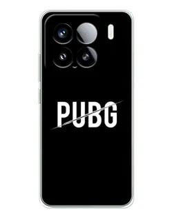 Чохол для Xiaomi Civi 5Pro з картинкою «PUBG — білий логотип»