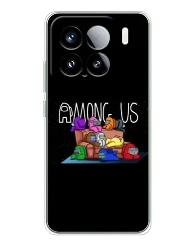 Чехол для Xiaomi Civi 5Pro с картинкой «Логотип Among Us» Чехол для Xiaomi Civi 5Pro с картинкой «Логотип Among Us»