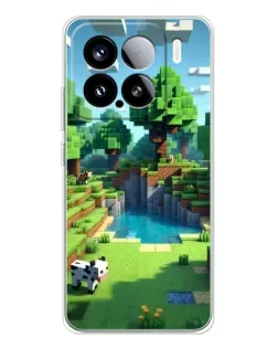 Чохол для Xiaomi Civi 5Pro з картинкою «Minecraft літній день»
