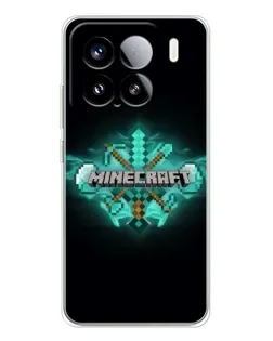 Чохол для Xiaomi Civi 5Pro з картинкою «Minecraft Diamond лого»