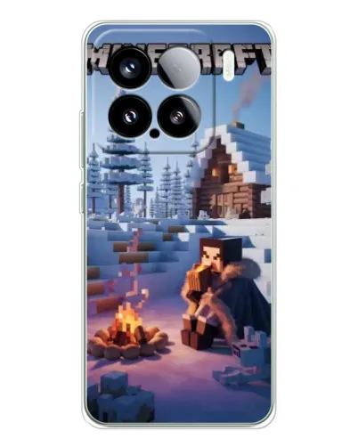 Чохол для Xiaomi Civi 5Pro з картинкою «Зимовий Minecraft» Чохол для Xiaomi Civi 5Pro з картинкою «Зимовий Minecraft»